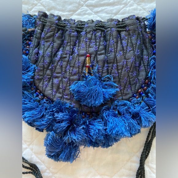 Vintage Fabric Pouch/Purse - Picture 2 of 9